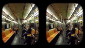 New York City in 3D virtual reality.