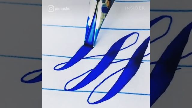 Flexible Fountain Pen Changes The Calligraphy Game смотреть онлайн