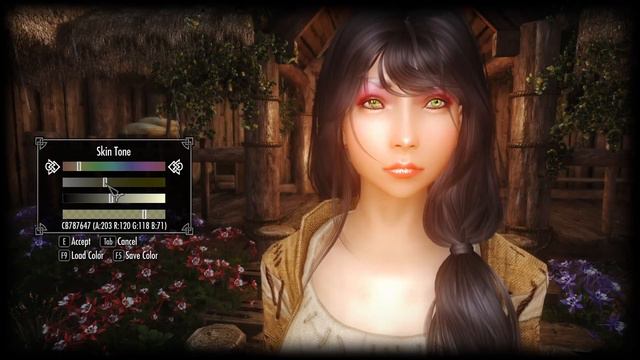 How to use many sliders in RaceMenu efficiently - with High Poly Head in Skyrim SE смотреть онлайн