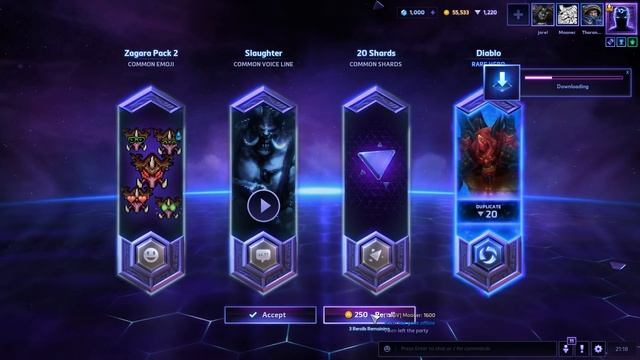Heroes of the Storm - Opening a Bunch of Loot Chests смотреть онлайн