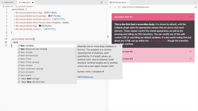 Bootstrap Accordion Color Change смотреть онлайн