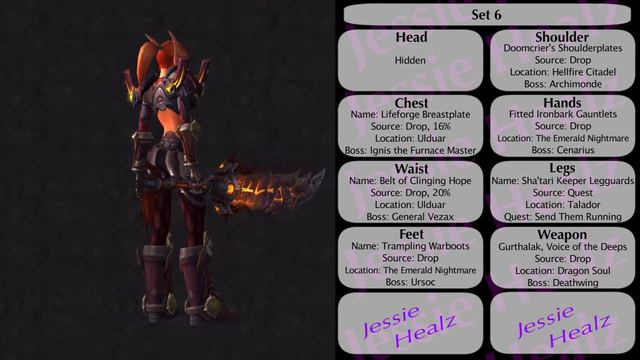 Jessiehealz - 10 Skimpy Paladin Sets #1 (World of Warcraft) смотреть онлайн