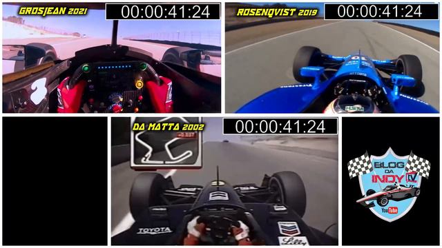 👀 On board cam Grosjean, Felix Rosenqvist e Cristiano da Matta em Laguna Seca #IndyCar 🏎️ смотреть онлайн