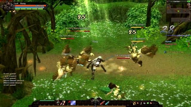 Rusty Hearts Reborn Solo - Garden Normal (Roselle Vergerius Sword Gameplay + Gamepad) смотреть онлайн