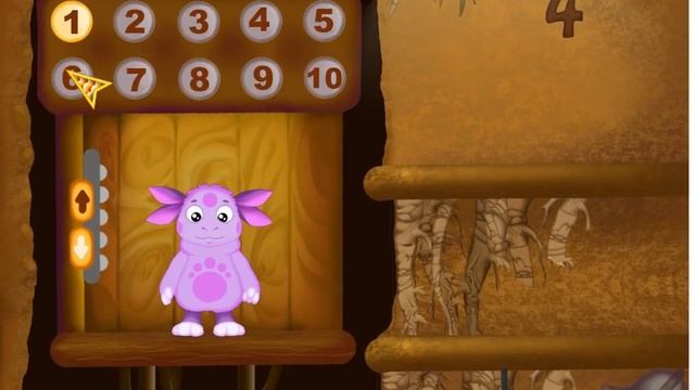 игра лунтик,учим цифры смотреть онлайн