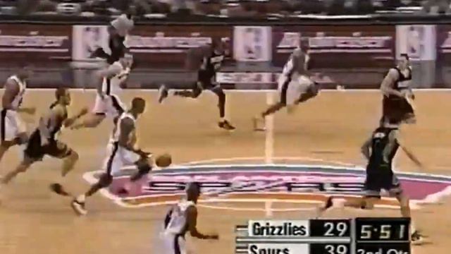 Tim Duncan Dunking Highlights Compilation