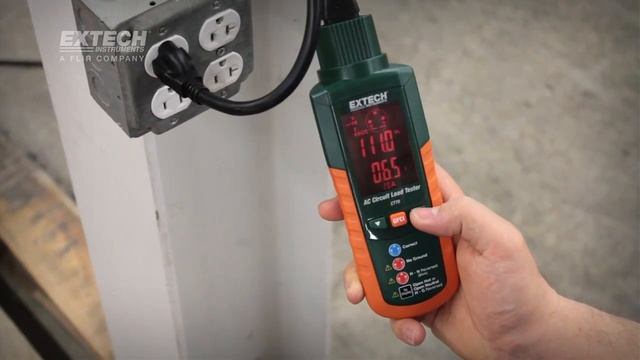 Extech CT70 AC Circuit Load Tester Product Video смотреть онлайн