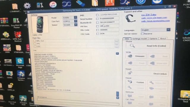 Samsung GT E2550 Free SIM Unlock by Z3X смотреть онлайн