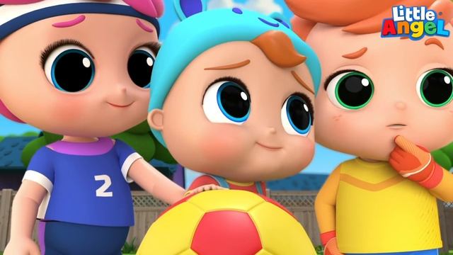 Splish, Splash, It's Pool Time! | Little Angel Kids Songs & Nursery Rhymes смотреть онлайн