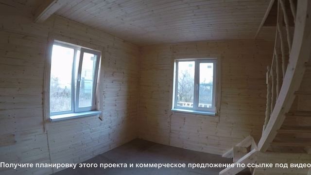 Построен каркасный дом 7х6 ПГТ "Виллози". Объект сдан 23.01.2019 ||| СК Дачник смотреть онлайн