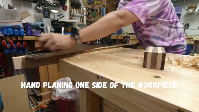 Zebrawood Guitar Build 01: Preparing the through neck смотреть онлайн