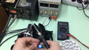 Фонарик Космос, ремонт, замена аккумулятора!