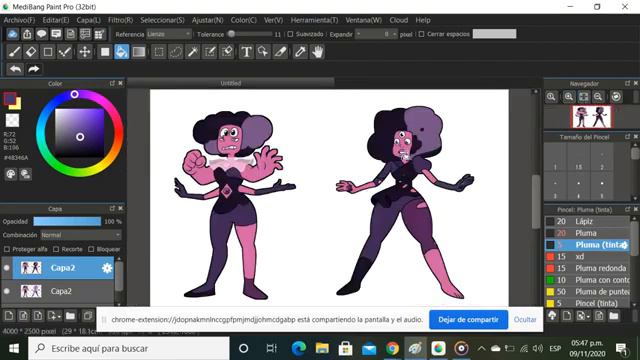 COLOR SWAP rhodonite & past garnet / QUARTZO AZUL смотреть онлайн
