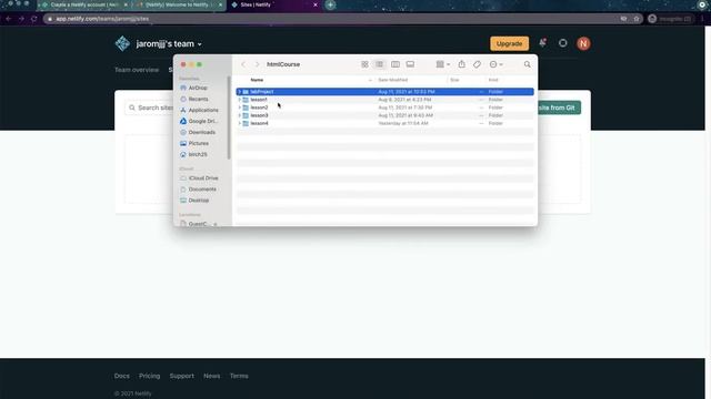 Deploy Website on Netlify with Folder Upload смотреть онлайн