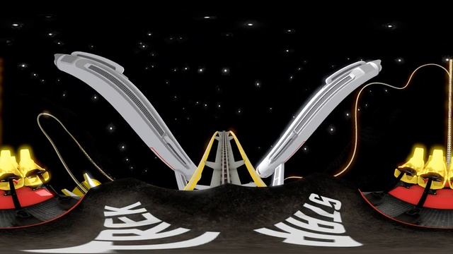 Star Trek Roller Coaster VR 360 Degree смотреть онлайн