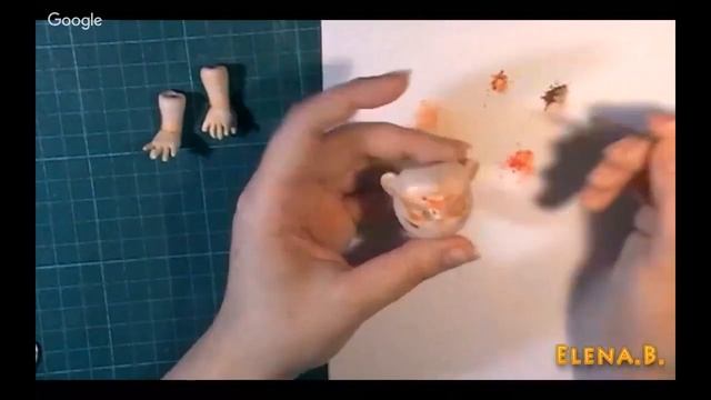 Игрушка Кукла из пластика Лепка Мастер класс Елена Белова смотреть онлайн