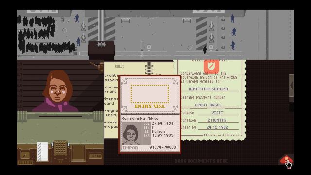 Papers Please | Part 2 - Stop Right There Criminal Scum смотреть онлайн