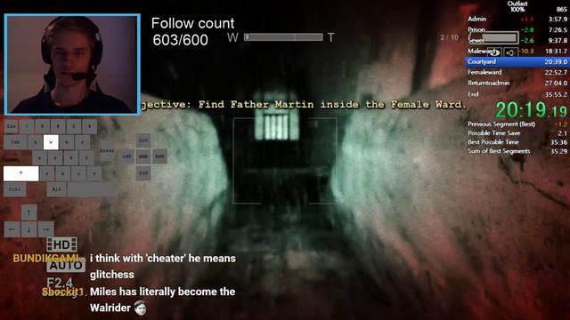 Outlast 100% Speedrun In 35:48 (oldwr) смотреть онлайн