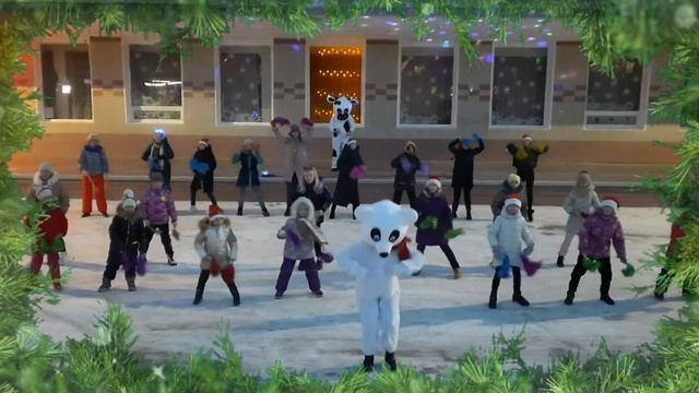 Новогодний флешмоб смотреть онлайн