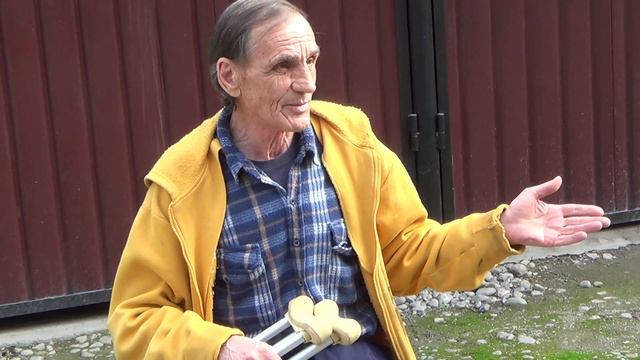 Мотоколяска Инвалидка СМЗ СЗД для Николая Васильевича после ампутации ноги смотреть онлайн