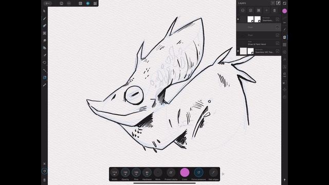 Mini Jammin - Raster Brush & Technique Demo in Affinity Designer on iPad смотреть онлайн