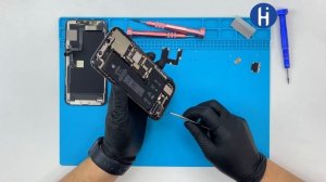 Замена аккумулятора (батарейки) на iPhone 11 Pro (Айфон 11 Про)