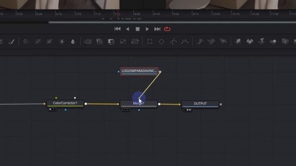 Il Merge Node | Fusion | Davinci Resolve ITA
