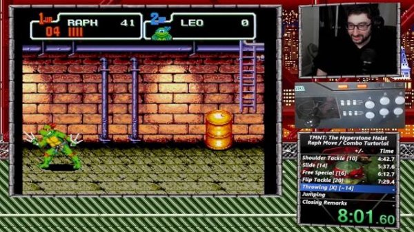 TMNT: The Hyperstone Heist - Speedrun Moves/Combos Tutorial
