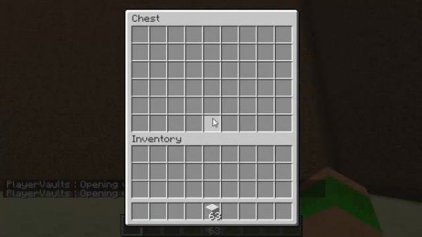 Minecraft Bukkit Plugin - Player Vaults - Virtual chests