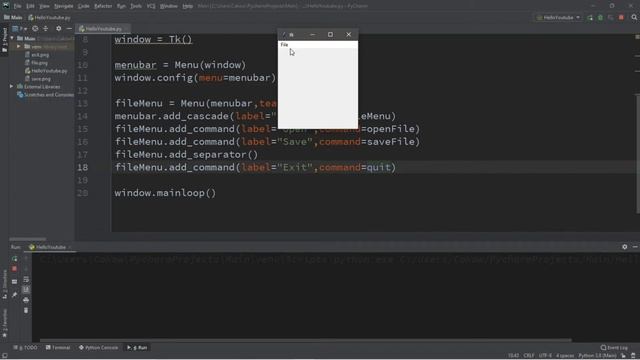 Python GUI menubar ? смотреть онлайн