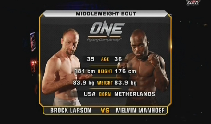 Melvin Manhoef Vs Brock Larson