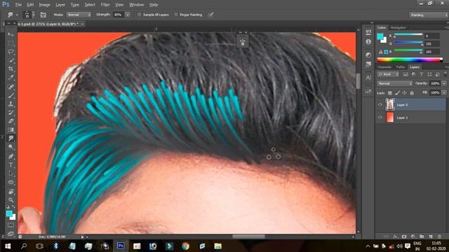 how to creat 3 dot brush and hair drawing in photoshop tamil смотреть онлайн