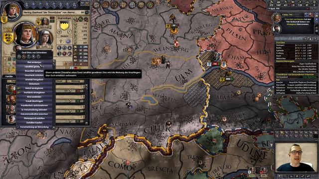 Crusader Kings 2 👑 Graf Eberhard von Württemberg - 007 👑 [Deutsch][HD] смотреть онлайн
