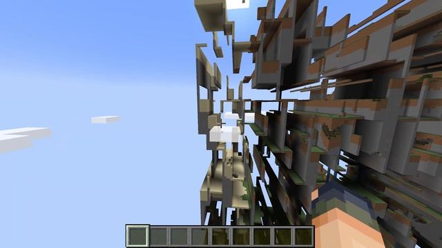 Far Lands in Minecraft 1.18.1 смотреть онлайн