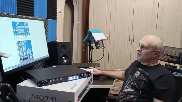 Motu 828 (2024) звуковая карта.