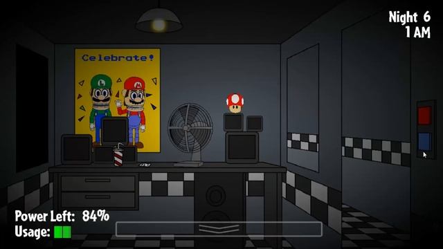 NOCHES 5 Y 6 DE FIVE NIGHTS AT MARIO'S REMAKE REBOOT | NIGHTS 5 AND 6 | FNAF FAN GAME 2019 | смотреть онлайн