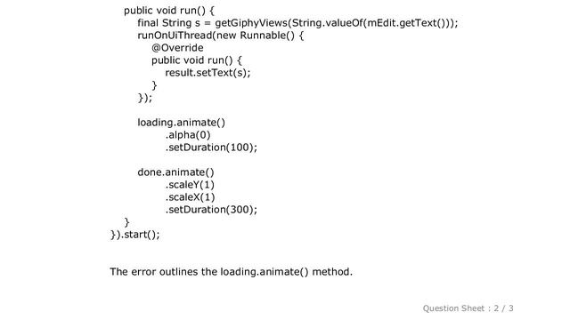 Android : Animators may only be run on Looper threads Android смотреть онлайн