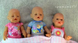 КАК МАМА Укладывала Спать Беби Бон Куклы Пупсики Мультик для детей 108мама тиви