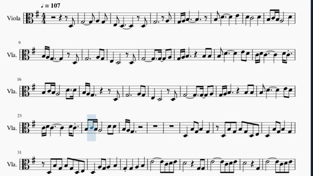 Viola Sheet Music: How To Play Yeh Shyam Mastani By Manohari Singh