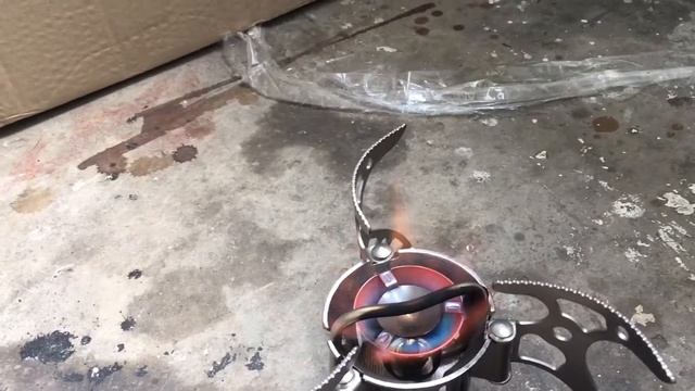 Китайская мультитопливная горелка BRS-8 смотреть онлайн