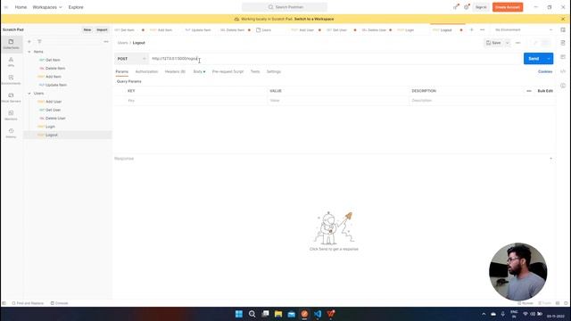 Logout User using Flask API - Part 2 смотреть онлайн