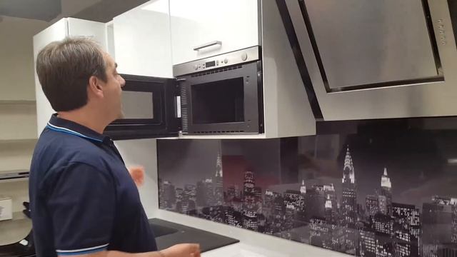 Forno a microonde ad incasso su pensile смотреть онлайн