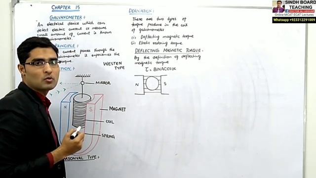 Galvanometer and its Construction and Derivation смотреть онлайн