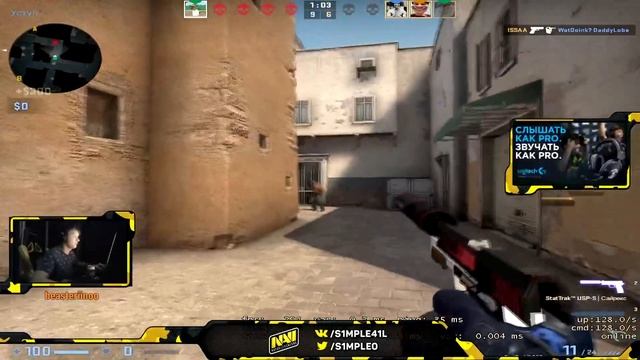 СИМПЛ ИЗВИНИЛСЯ ПЕРЕД ЗЕВСОМ! S1MPLE В НЕРЕАЛЬНОЙ ФОРМЕ НА FPL!