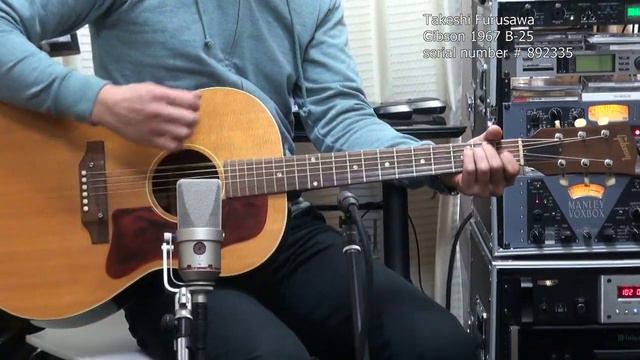Gibson B-25 1967 ギブソン J50 古澤剛 Takeshi Furusawa ストローク　サウンド смотреть онлайн