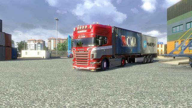 Euro Truck Simulator 2 MOD : Scania R730 V8 2008 - Sound смотреть онлайн