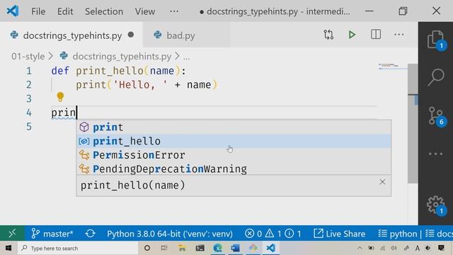 Demo: Formatting and Linting | More Python for Beginners [3 of 20] смотреть онлайн