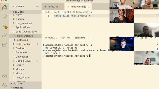 W1D1: Overview - Git/Github, VS Code, Command Line (1 of 2) смотреть онлайн
