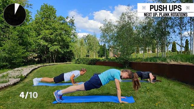 5 MIN TABATA WORKOUT смотреть онлайн