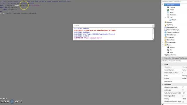 How to make a Team Change script on Roblox![2017 Working] смотреть онлайн